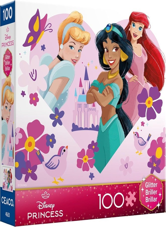 سيكو - ديزني - ثلاثي الأميرات - أحجية لامعة - أحجية تركيب الصور (100 قطعة) - Image 3